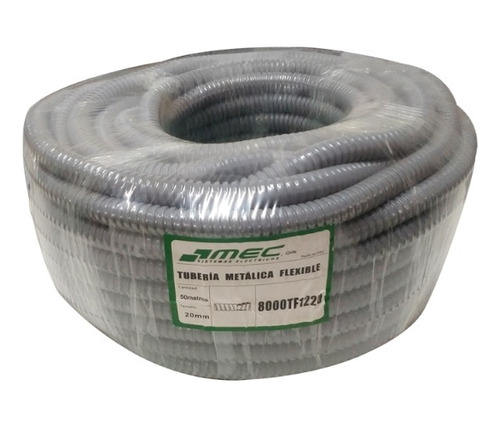 Tubería Conduit Flexible Metal/pvc 20mm (50 Mts)