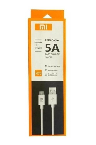 Cable Usb Mi Micro V8 X 6und 