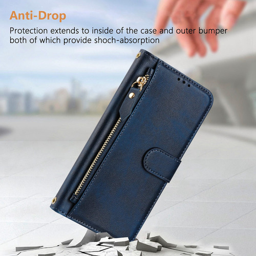 Funda Protectora De Piel Tipo Cartera Para Samsung Galaxy S22 Ultra S22 Plus S22