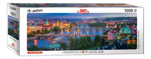 Praga, Republica Checa: Rompecabezas 1000 Piezas Eurographic