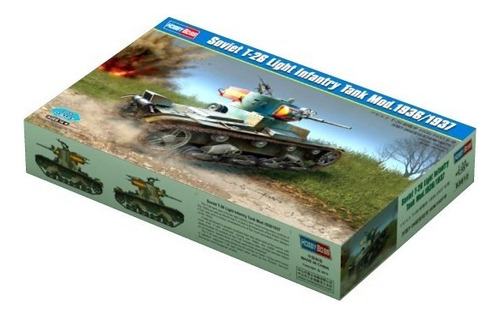 Soviet T-26 Light Infantry Tank 1936 Hobby Boss 83810 1:35