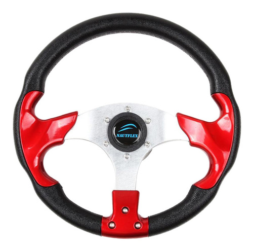 Negro Volante De 3 / Volante Metal Para Yate Accesorios