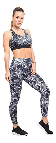 Conjunto Sport Reptil Kenia Calza 10191 + Top 10194 Cocot