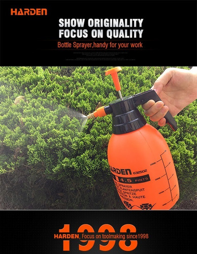 Imagen 2 de 6 de Pulverizador Rociador Fumigador A Compresion Previa 2 Litros