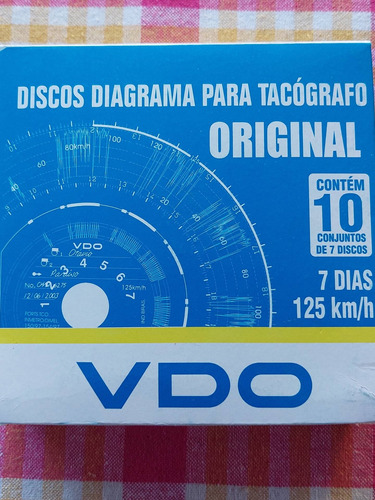 Discos Para Tacografo Semanal Vdo