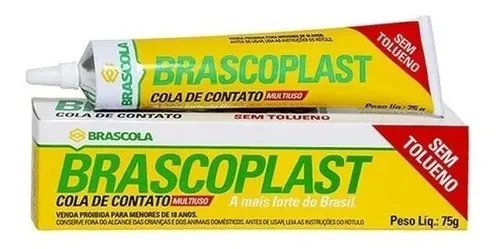 comprar Cola Sapateiro Contato Brascoplast Artesanato 75g C\u002F5unid