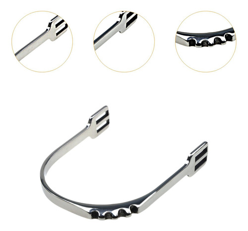 2x Espuelas Para Caballos, Tipo Americano, Para Vaquero,