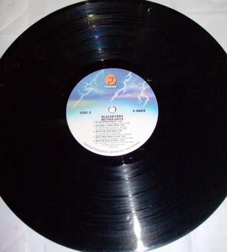The Blackbyrds Better Days / 1º Ed Usa 1980 Funk Soul Vinilo (Usado)
