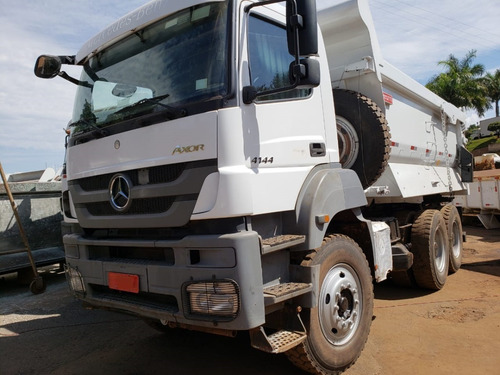 Imagem 8 de 15 de Mercedes-benz Axor 4144 6x4 Ano 2016 Caçamba Rossetti 16 M