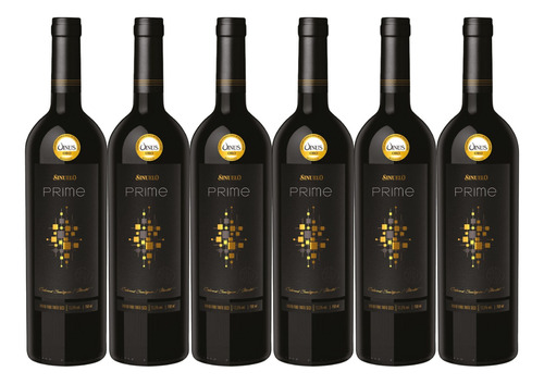 Vinho Cabernet Sauvignon Sinuelo Prime Premiado 6 Garrafas