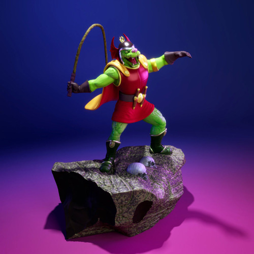 Figuras 3d El Amo Del Calabozo Uni Venger Sombra Ork Tiamat