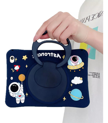 Funda Goma Astronauta Para Samsung Galaxy Tab A9 8.7 X-110