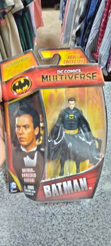 Dc Multiverse, Batman 89, Michael Keaton, Lote De 2!! (Usado)