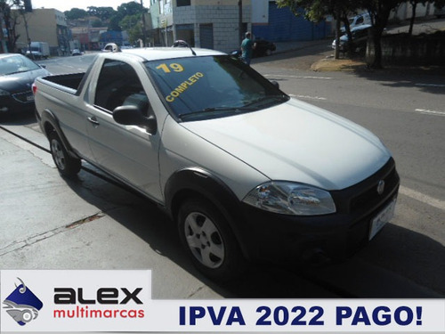 Imagem 4 de 9 de Fiat Strada 1.4 Flex Hard Working Cabine Simples