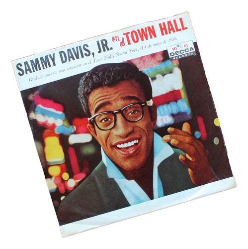 ¬¬ Vinilo Sammy Davis Jr. / At Town Hall Zp 