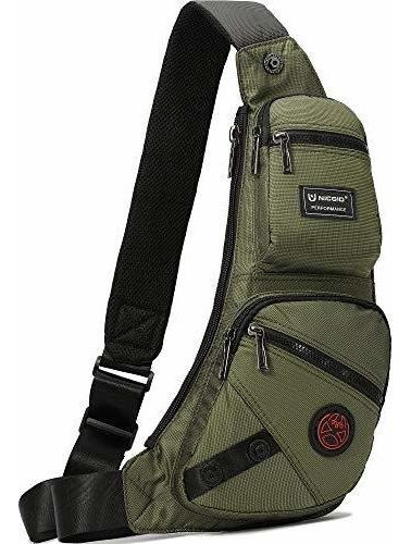 Mochilas  Nicgid Sling Bag Chest Hombro Mochila Fanny Pack C