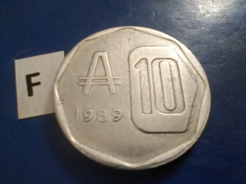 Moneda Casa Del Acuerdo De 10 Australes De 1989 Argentina 