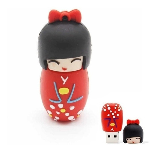 Pen Drive 32 Gb. En Forma De Mujer China Geisha