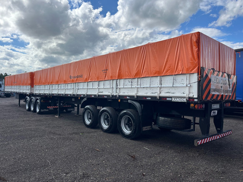 Rodotrem Graneleiro 3x3 6 Eixos Randon 2011 Revisado 26,90m