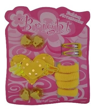 Set  Accesorio De Pelo Collets  Clip  Niñas  Bebes /runn