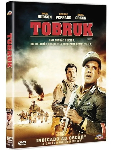Tobruk - Dvd - Rock Hudson - George Peppard - Nigel Green