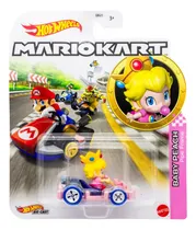 Comprar Baby Peach Mario Kart Hot Wheels Character Cars Mattel Pipe