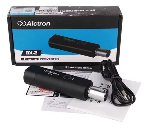 Receptor Adaptador Audio Bluetooth Recargable Xlr Canon Bx-2