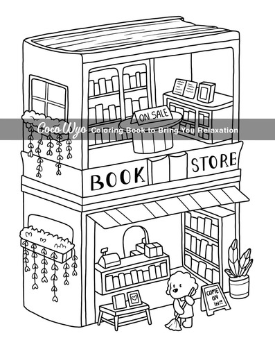 Libro: Cozy Spaces: Libro Para Colorear Para Adultos Y Adole