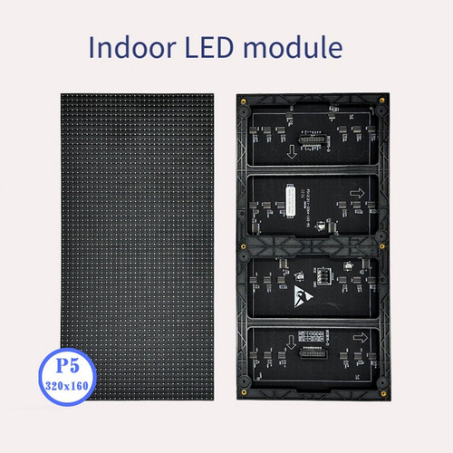 Painel De Tela Led Interno P5 De 2 Peças Mod De Tela Led De