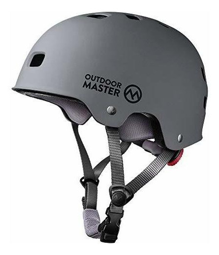 Casco De Skateboard Outdoormaster - Casco De Bmx Ligero, De 