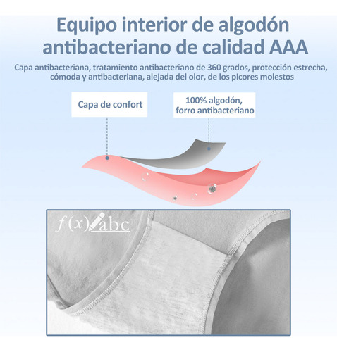6 Packs Calzoncillos De Algodón De Talla Grande Para Mujer