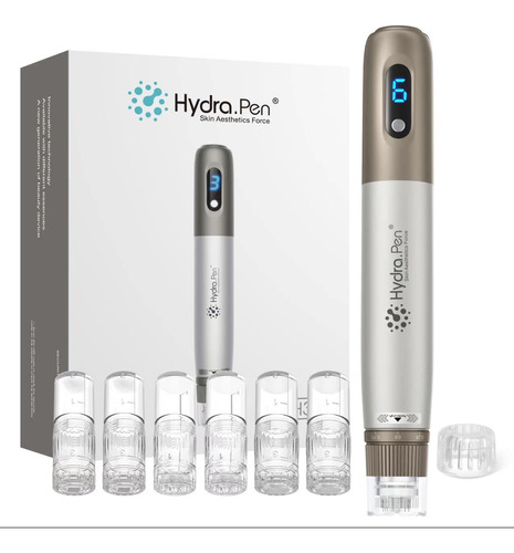 Dr. Pen Hydra Pen H3 - Bolígrafo De Microagujas Con 6 Cartuc
