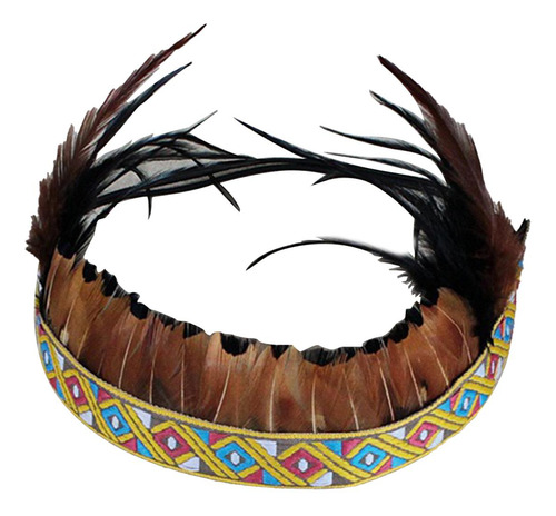De Plumas, Diadema, Accesorios Para La Cabeza De Corona,