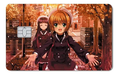 Sticker Para Tarjetas Credito, Debito Transporte Sakura Card