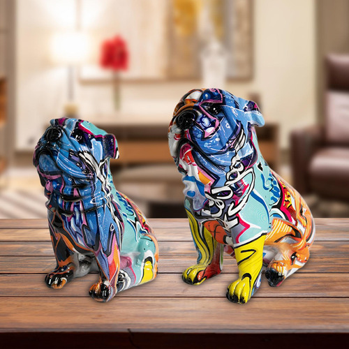 Estatua De Perro Moderna, Colecciones De Figuritas De