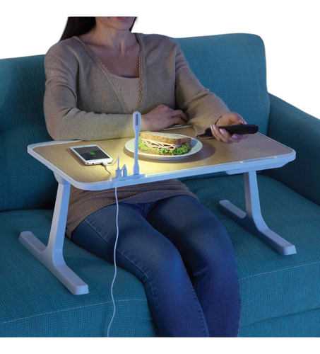 Mesa Bandeja Plegable Desayuno Ideal Notebook Tablet P/ Cama