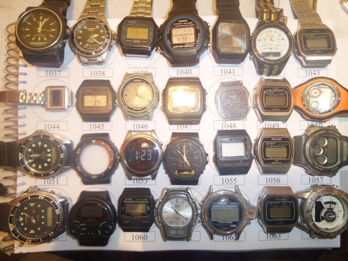 Lote 4 Sucatas Casio E Outros- Máquina Do Tempo