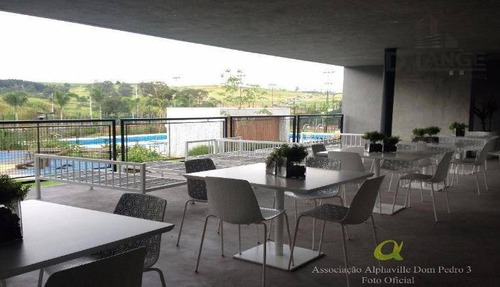 Terreno À Venda, 460 M² Por R$ 645.000,00 - Alphaville Dom Pedro - Campinas/sp - Te3747