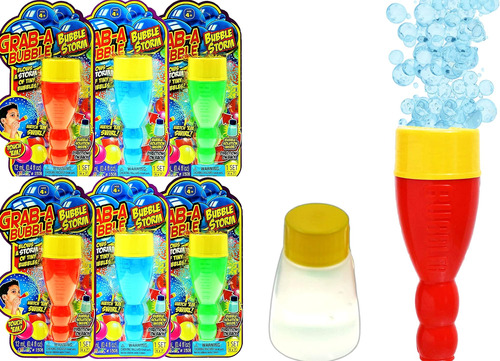 Grab A Bubble Storm Juguete Que Sopla Burbujas Táctiles (paq