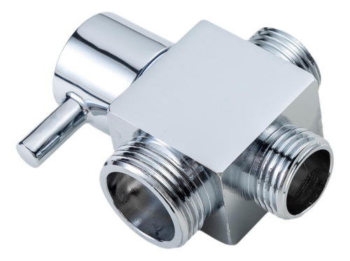 Accesorios De Válvula Desviadora De Cabezal De Ducha Plata