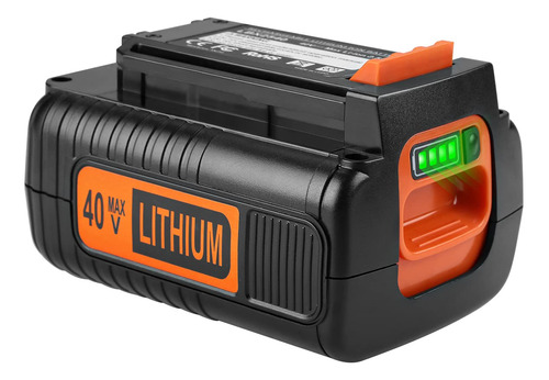 Energup Batera De 3500 Mah 40 V Para Black Decker 40 V Max B