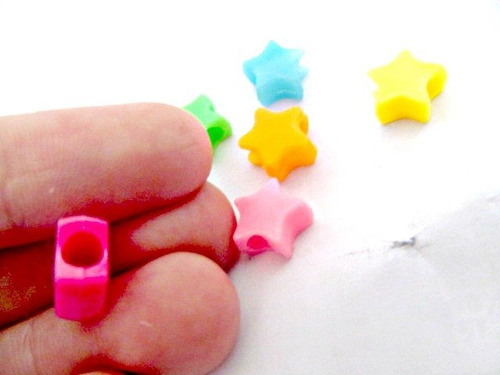500 Estrellitas De Colores Pasantes Pequeñas Estrella