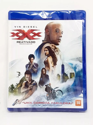 Blu-ray Triplo Xxx Reativado+riddick 3+último Caçador Bruxas