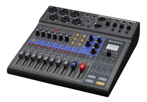 Imagen 2 de 4 de Zoom Livetrak L-8 Mixer Consola Digital Graba Multip Cuotas