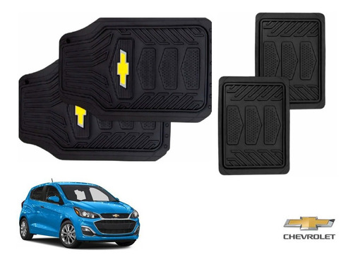 Tapetes Uso Rudo Logo Chevrolet Spark 2019 A 2022 Original