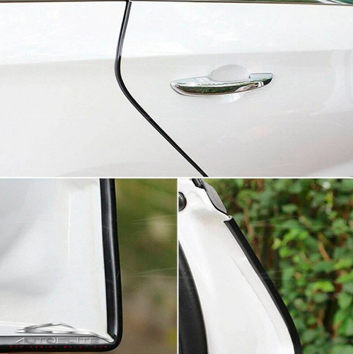 Imagen 3 de 10 de Cinta Protector Filo De Puertas Para Auto 5 Metros Colores