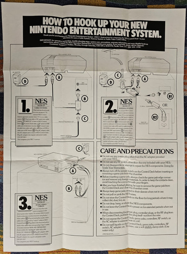 Manual Para Consola Nintendo 64 Original (Usado)