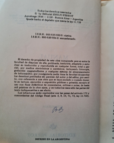 Manual De Contratos, Guillermo Borda (Usado)