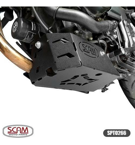 Imagem 1 de 5 de Protetor Carter Honda Cb500x 2018+ Scam Spto266