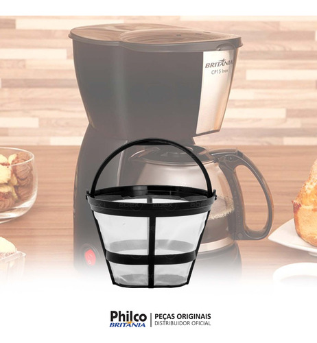 Filtro Permanente 102 Cafeteira Britânia Cp15 Inox Original